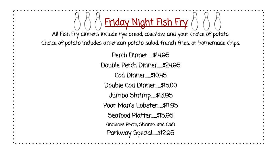 Friday Night Fish Fry